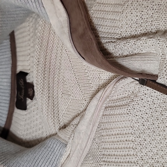 Tasso Elba MENS Sweater with Zipped Neck Size XXL - Picture 5 of 5